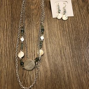 Beautiful necklace and earring set!  - New